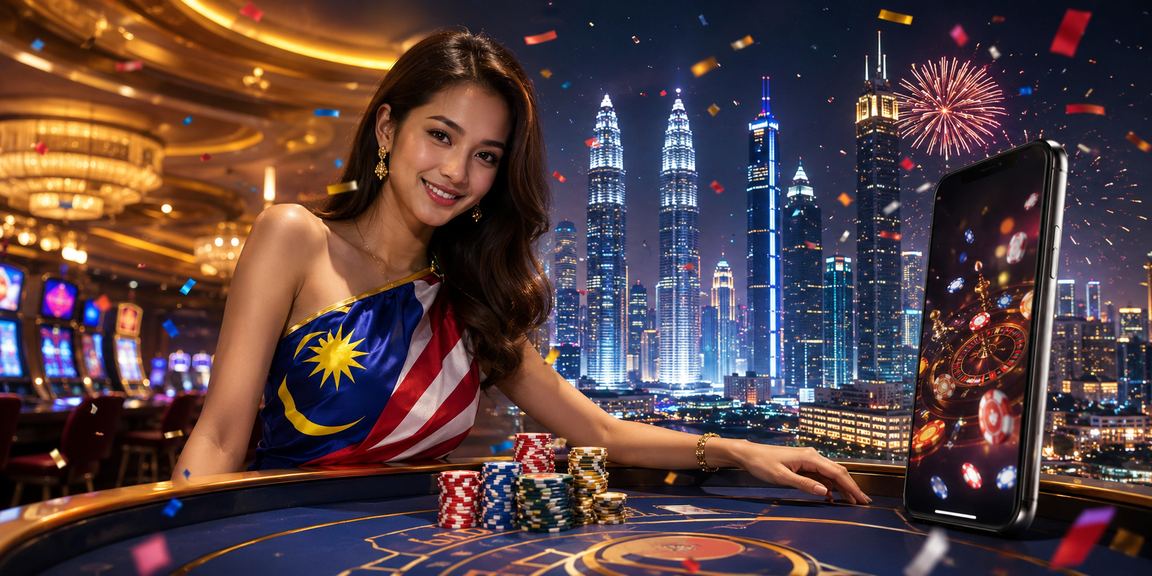 Pemain di Kuala Lumpur memainkan roulette langsung cq10 melalui telefon pintar