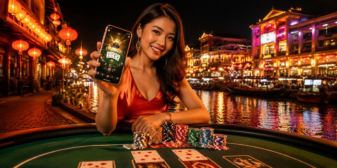 Pemain baccarat cq10 di Melaka menggunakan aplikasi mudah alih Android untuk bermain